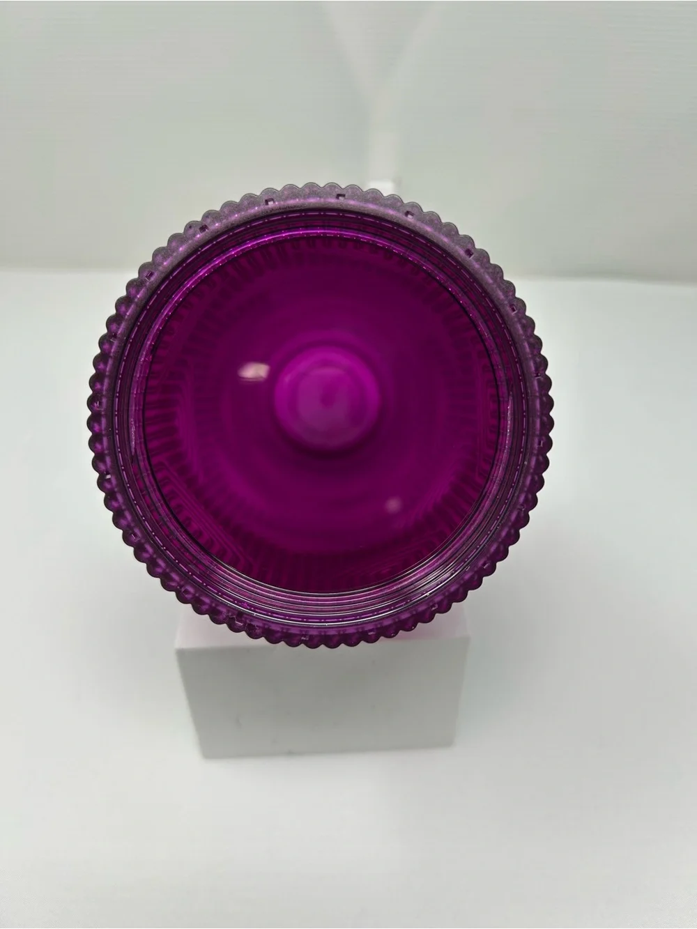 Starbucks Spring PURPLE Pearl Shell Mermaid Siren Scales Venti Tumbler 24oz